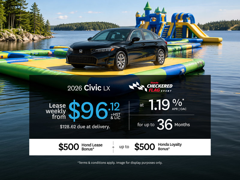 Civic Lease Offer at Goderich Honda