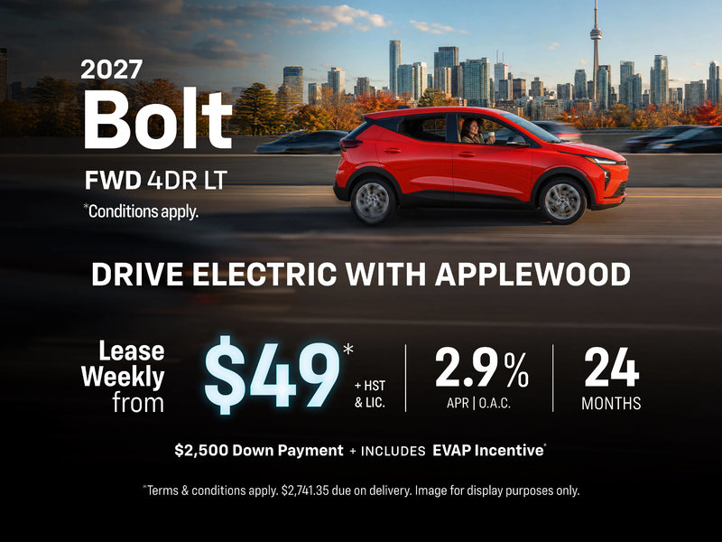Chevrolet Bolt Offer