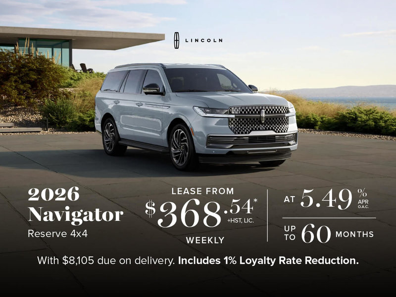 2026 Lincoln Navigator - Special Offer