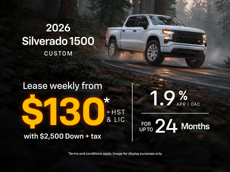 Silverado 1500 Lease Offer