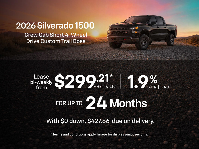 Silverado 1500 Lease Offer