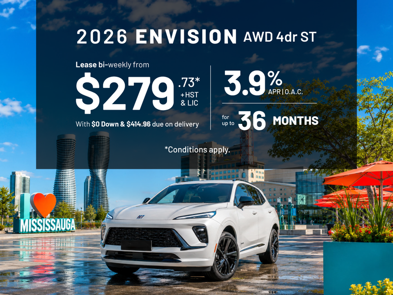 Buick Envision Sport Touring Offer