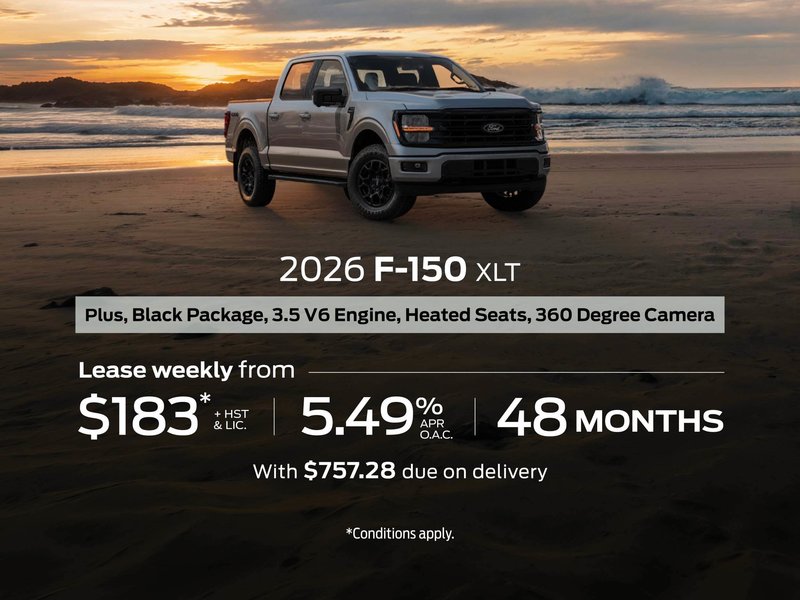 2026 Ford F-150 XLT - Special Offer
