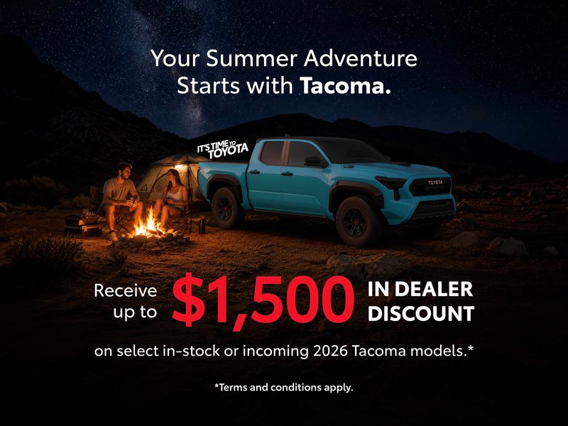 Toyota Tacoma Special Offer