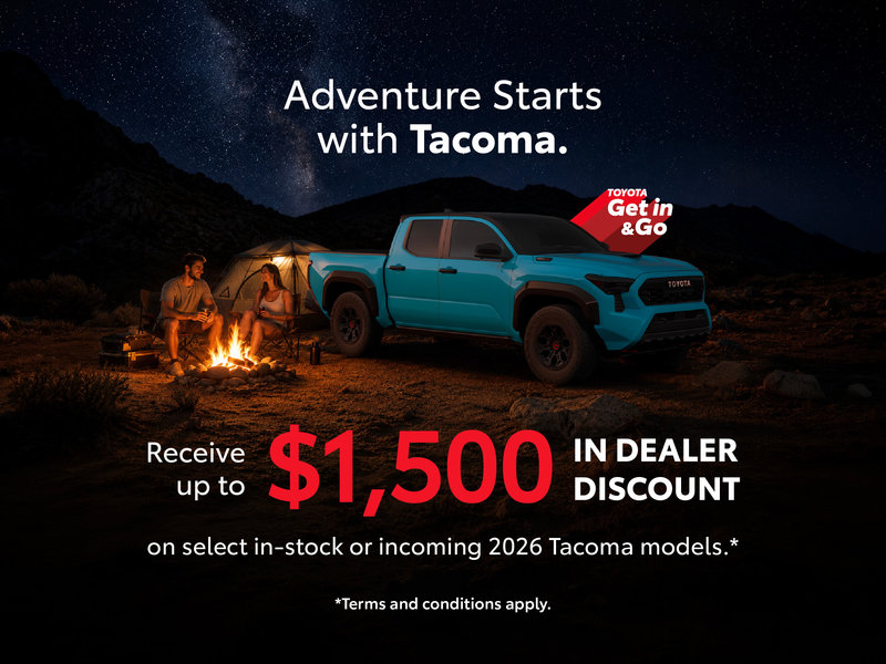 Toyota Tacoma Special Offer