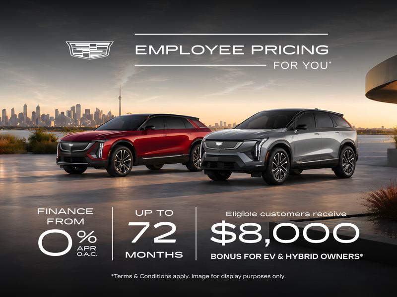 Cadillac Employee Pricing
