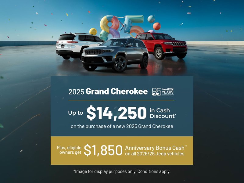 2025 Jeep Grand Cherokee Offer