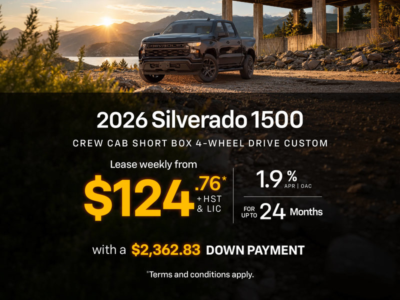 Silverado 1500 Lease Offer