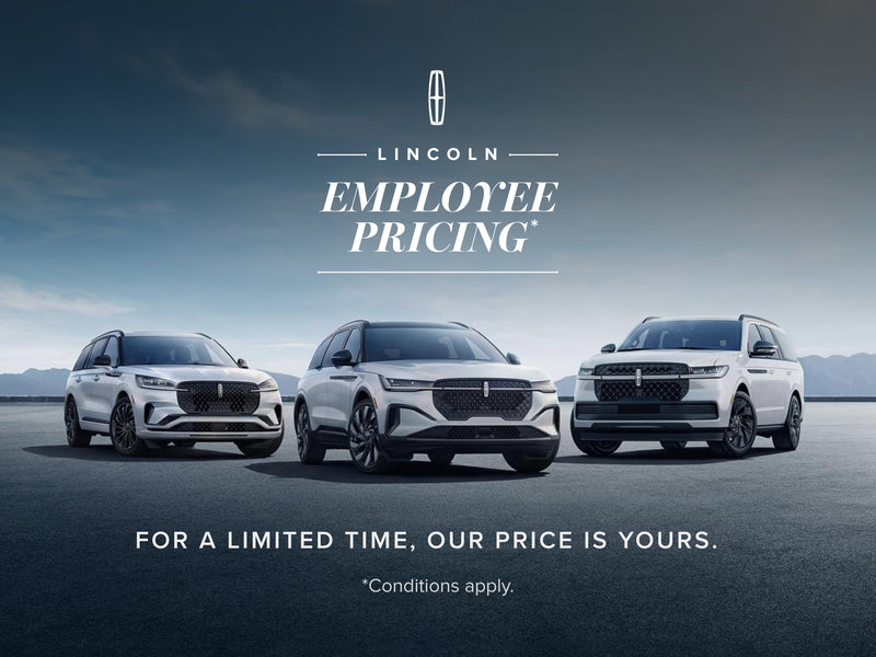 Lincoln Employee Pricing Is Here