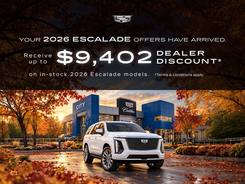 Cadillac Escalade Offer
