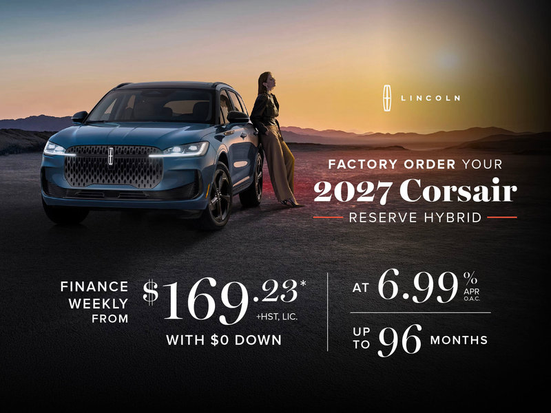 2027 Lincoln Corsair Special Offer