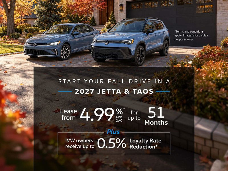 2027 VW Jetta & Taos Offer