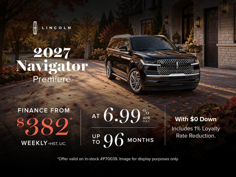 2027 Lincoln Navigator - Special Offer