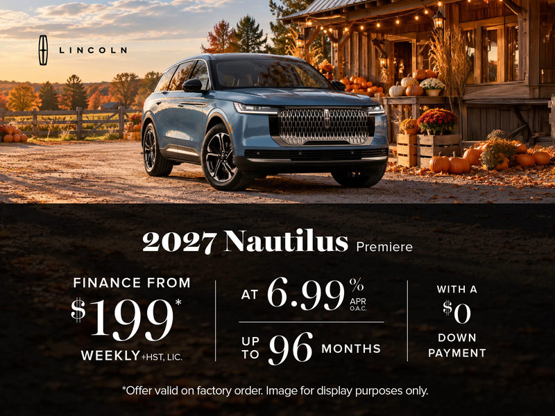2027 Lincoln  Nautilus - Special Offer