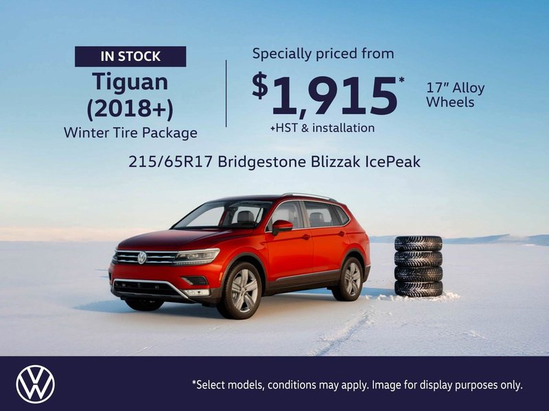 VW Tiguan (2018+) Alloy Winter Tire Package