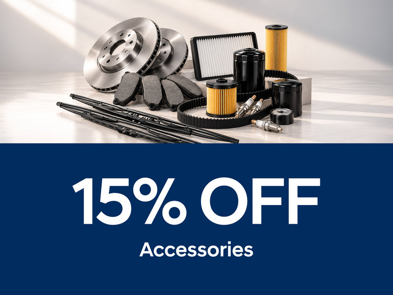 15% OFF Accessories