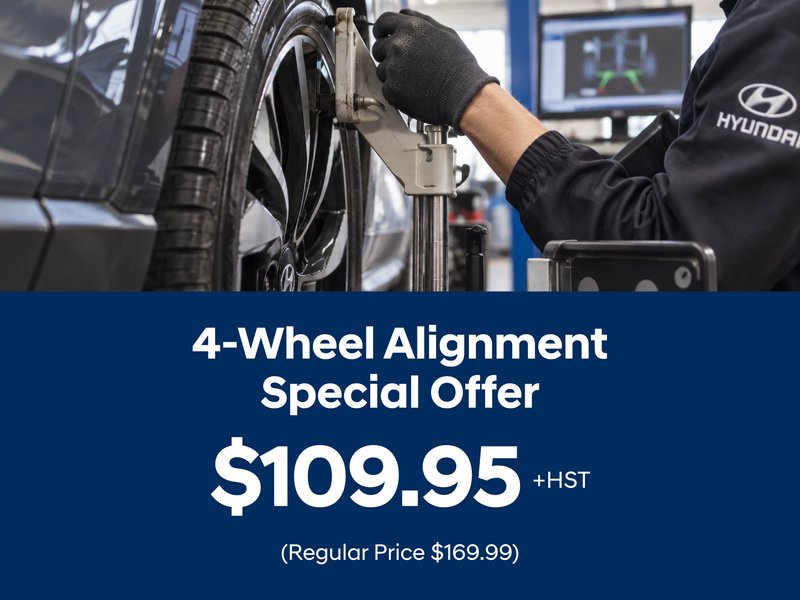 Wheel Alignment Special - $109.95 + HST