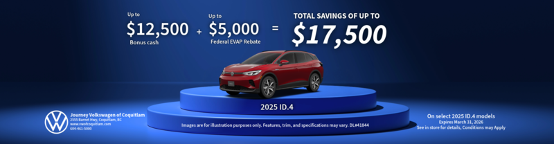 Huge savings on the 2025 ID.4