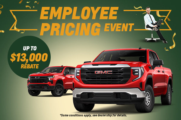 Employee pricing