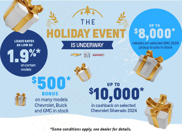 Holiday Bonus Event