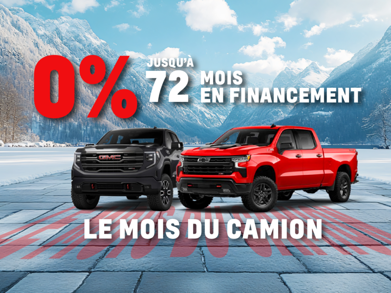 En Mars, c'est le mois du Camion chez Arnold GM