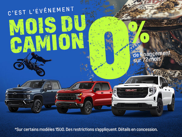 C'est l'événement mois du camion
