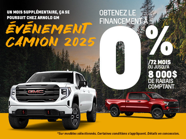 L'événement Camion se poursuit