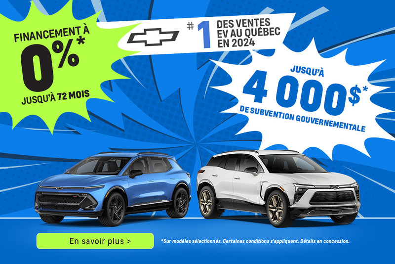 Optez pour l'électrique à 0% d'intérêt