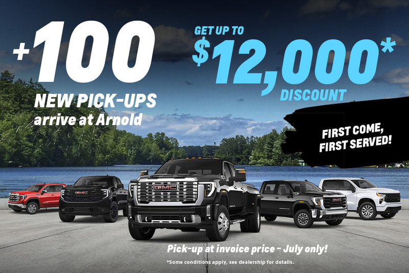 Trucks at Invoice Price at Arnold GM