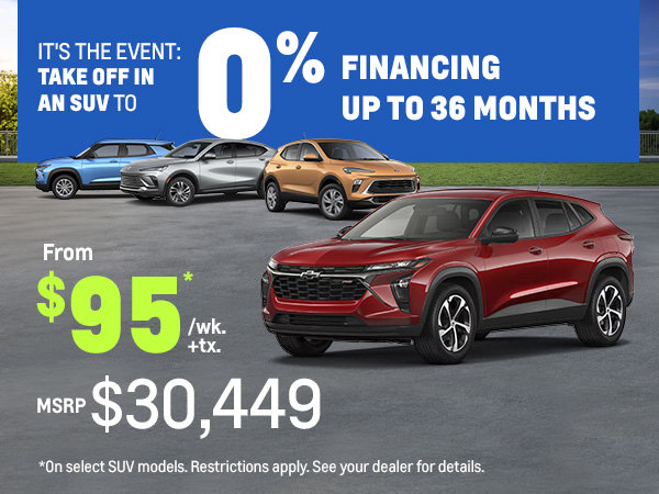The largest selection of SUVs in one place