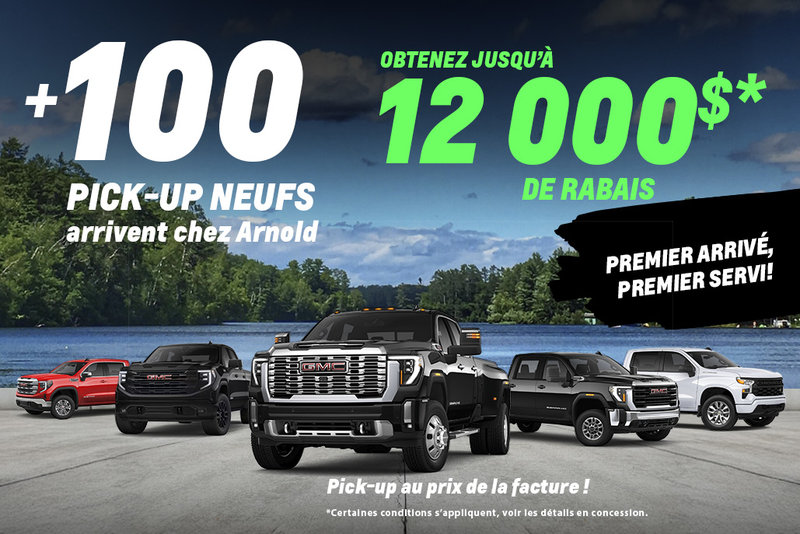 Prix employé = jusqu'à 12 000$ de rabais