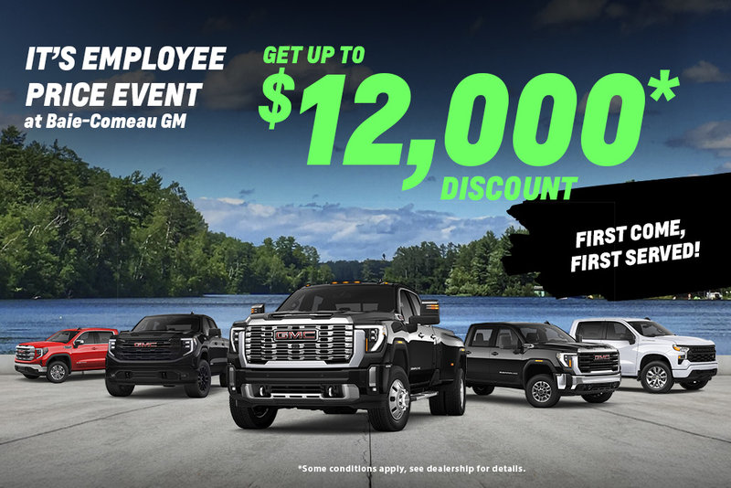 Employee pricing = up to $12,000 in discounts
