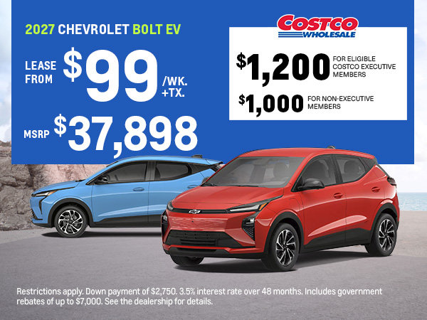 Get the 2027 Chevrolet Bolt