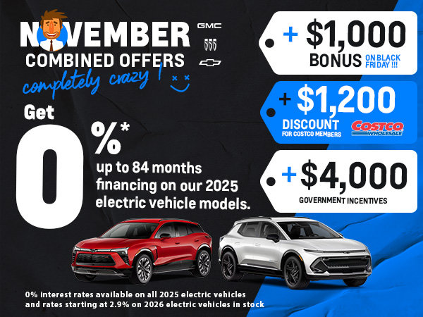 Electric vehicles starting from 0%