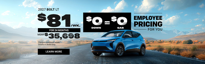 Promotion Chevrolet Bolt