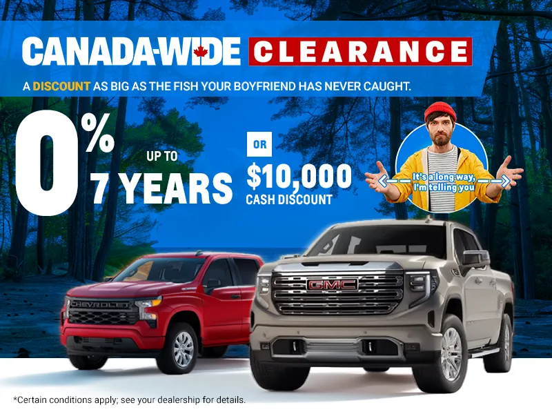 Chevrolet & GMC Big Clearance Event