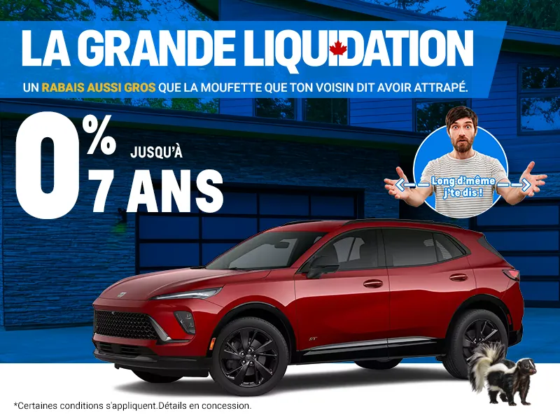 La Grande Liquidation sur les VUS