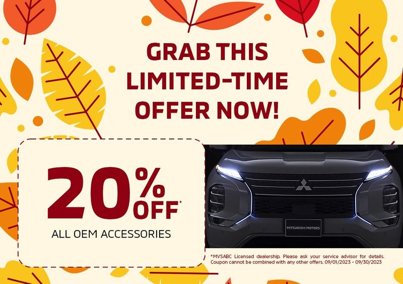 20% Off All OEM Accessories