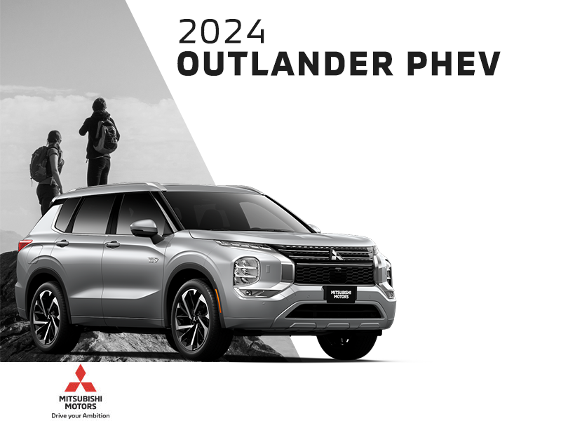 The 2024 Mitsubishi Outlander PHEV Red Deer Mitsubishi in Red Deer