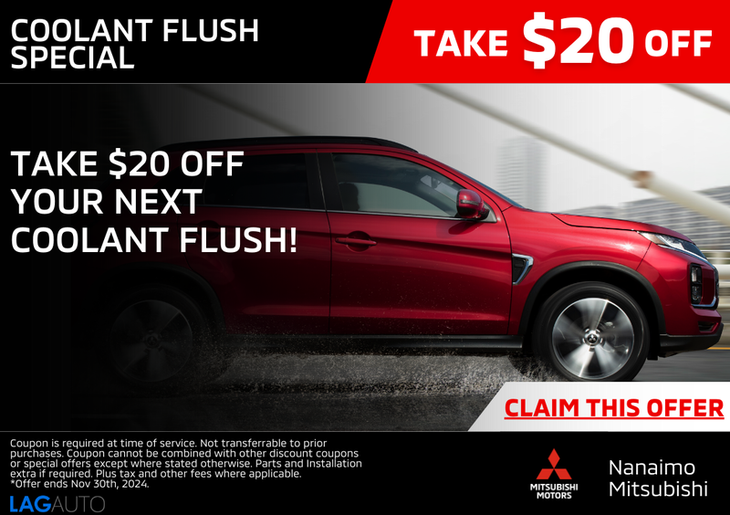$20 Off Coolant Flush