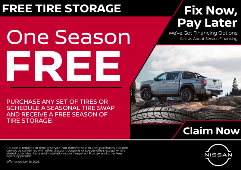 Free Season of Tire Storage
