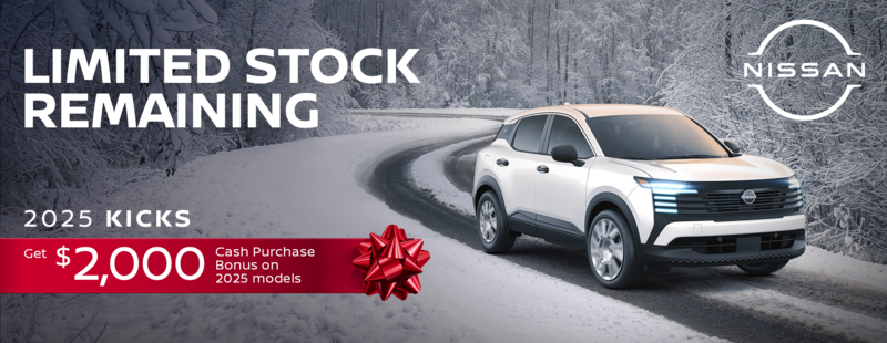 Get the 2025 Nissan Kicks!