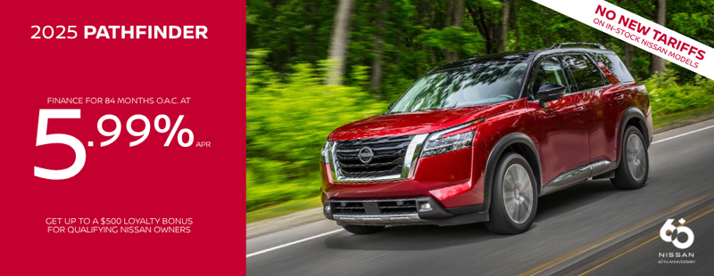 Get the 2025 Nissan Pathfinder!