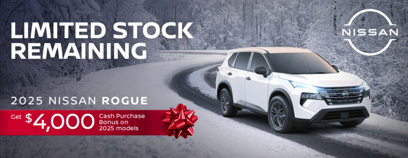 Get the 2025 Nissan Rogue!