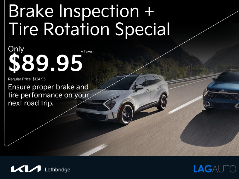 Brake Inspection & Tire Rotation Special