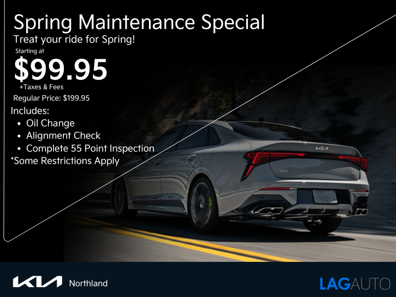 Spring Service Special - From $99.95