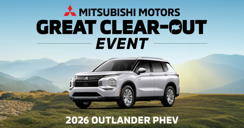 Get the 2026 Mitsubishi Outlander PHEV