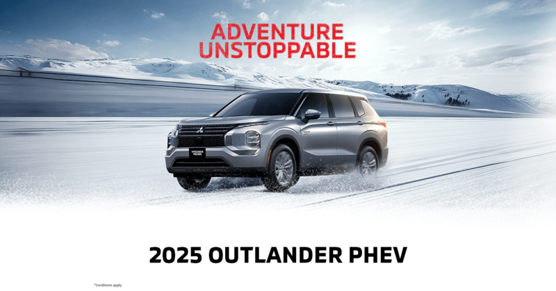 Get the 2025 Mitsubishi Outlander PHEV
