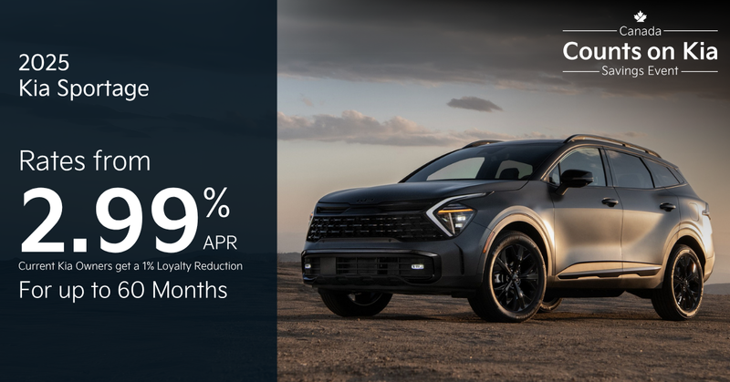 Get the 2025 Sportage