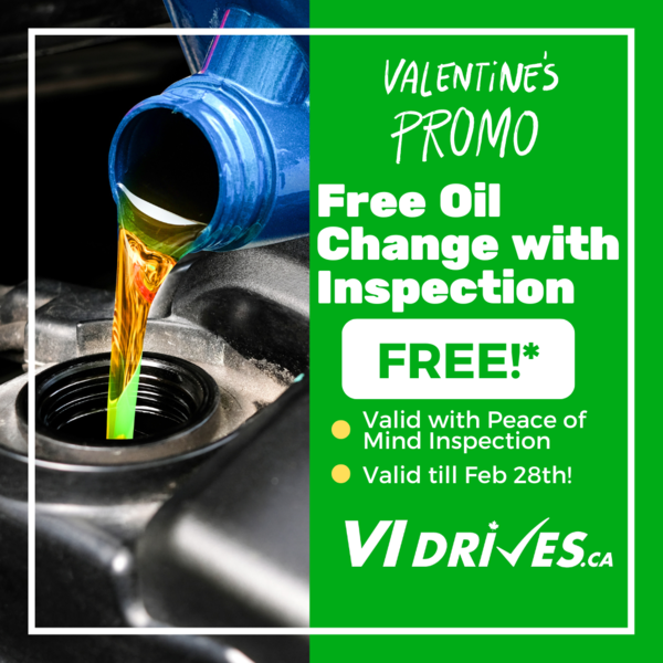 FREE Oil Change with Peace of Mind Inspection!